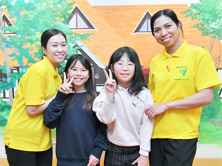 子どもたちの英語力と人間力を育む講師陣のイメージ